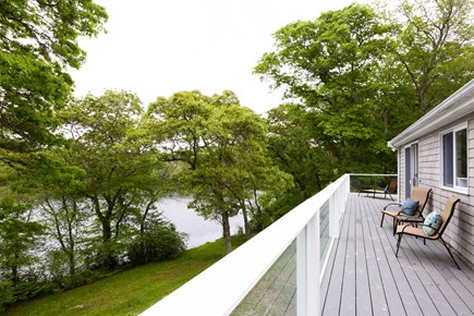 Barnstable Cape Cod vacation rental - Brand new deck with views of Garretts Pond