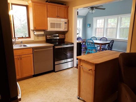 Eastham Cape Cod vacation rental - Kitchen to Dining Room Area