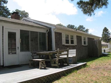 Harwich Cape Cod vacation rental - Rear of house