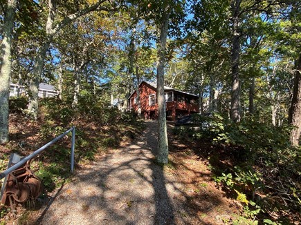 Brewster Cape Cod vacation rental - Path to Dock