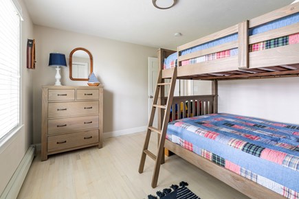 West Dennis Cape Cod vacation rental - Bedroom #3 with 2 double sized bunk beds
