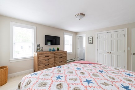 West Dennis Cape Cod vacation rental - Master Bedroom with a king sized bed