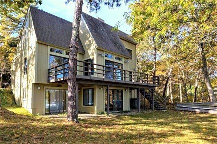 New Seabury Cape Cod vacation rental - BACK OF HOME FACING WATER