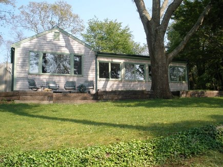 Orleans Cape Cod vacation rental - Sloping yard