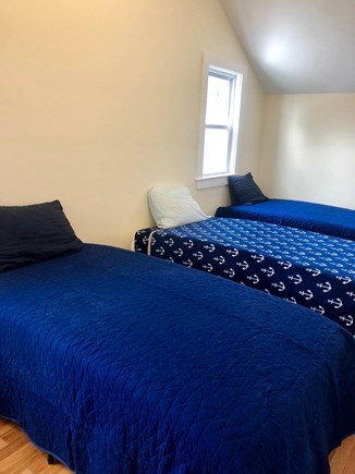 Eastham Cape Cod vacation rental - Upstairs bedroom with 3 single beds