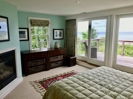 Brewster Cape Cod vacation rental - Bedroom#2 with King Bed & direct access to deck
