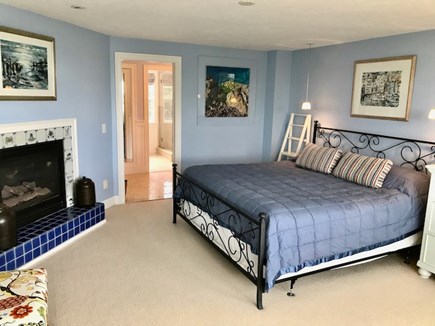 Brewster Cape Cod vacation rental - Primary Suite with King Bed and beautiful bath with soaking tub