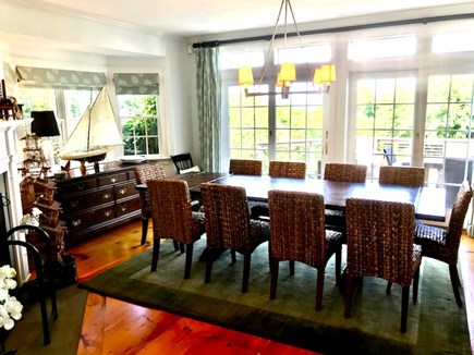 Brewster Cape Cod vacation rental - Dining Room with deck access