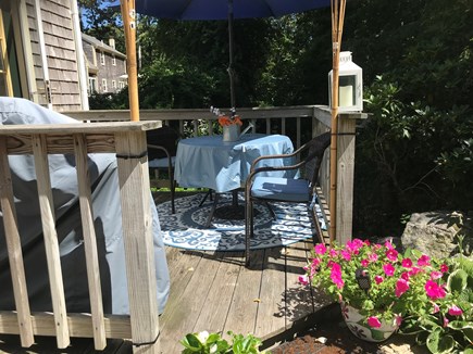 Yarmouth  mass  Cape Cod vacation rental - Private deck with gas grill