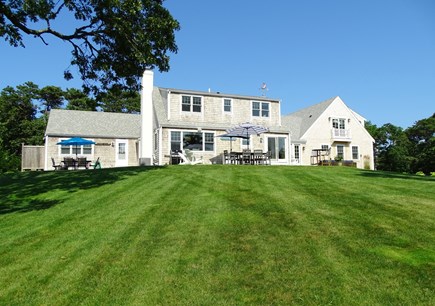 Chatham Cape Cod vacation rental - Sun drenched back of the house with 3 patios!