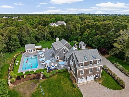 Chatham Cape Cod vacation rental - Full view of our 5-Bedroom Compound