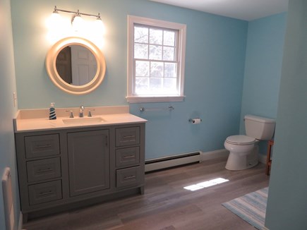 Eastham Cape Cod vacation rental - Beautifully renovated bright and airy first floor bathroom.