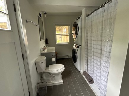 Eastham Cape Cod vacation rental - Full bath w/ laundry. Located conveniently right off the pool.