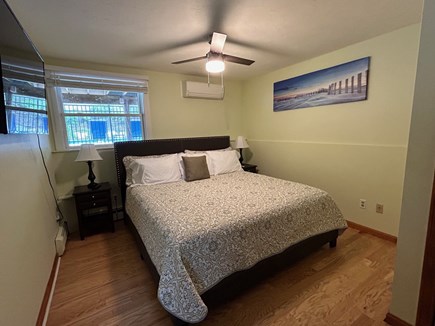 Eastham Cape Cod vacation rental - Lower level bedroom with King bed, pvt. bath.