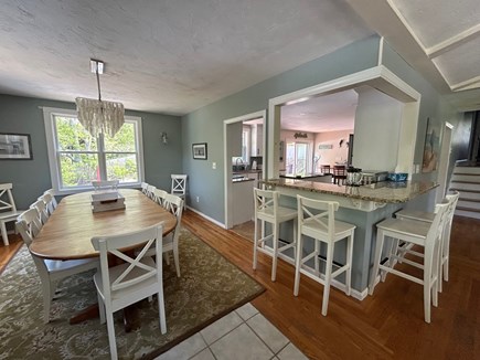 Eastham Cape Cod vacation rental - Dining area looking into the main kitchen