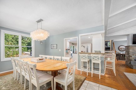 Eastham Cape Cod vacation rental - Main dining room
