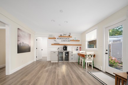 Eastham Cape Cod vacation rental - Middle level wine/coffee bar