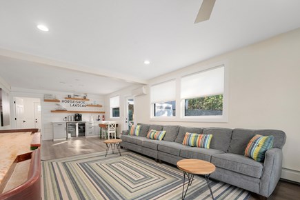Eastham Cape Cod vacation rental - Middle level living room