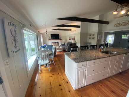 West Yarmouth Cape Cod vacation rental - Spacious Kitchen/Family Room, plenty of seating for relaxing