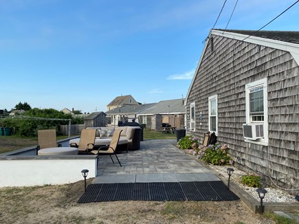 West Dennis Cape Cod vacation rental - Unit 12 brand new patio, sofa, gas fire pit and grill