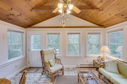 Brewster Cape Cod vacation rental - Awesome enclosed sunroom/ 3 season room