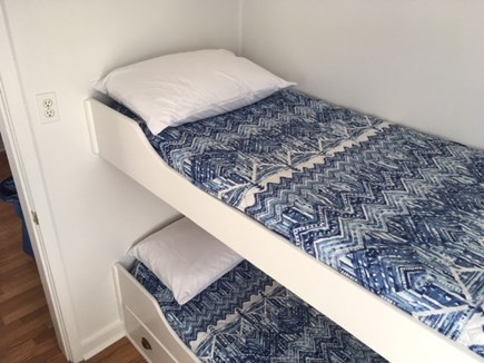 Eastham Cape Cod vacation rental - Bedroom 1 with built in twin bunk beds