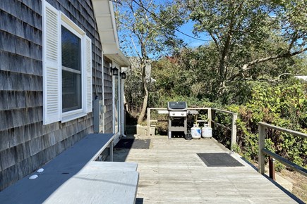 Eastham Cape Cod vacation rental - Roomy deck with grill