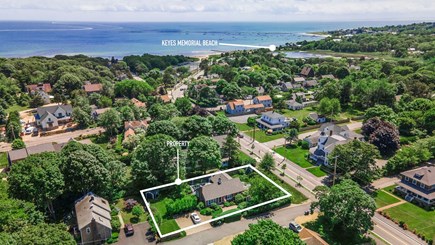 Hyannis Cape Cod vacation rental - Aerial view of home