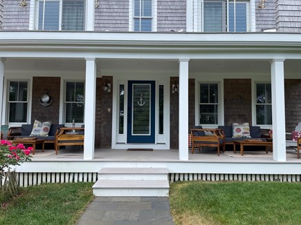 Wellfleet Cape Cod vacation rental - Relax on furnished upper or lower decks w/ beautiful sunrises