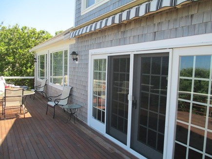 East Dennis Cape Cod vacation rental - The deck