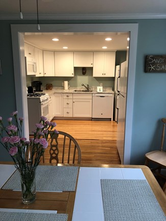 West Yarmouth Cape Cod vacation rental - Open concept from dining room to kitchen