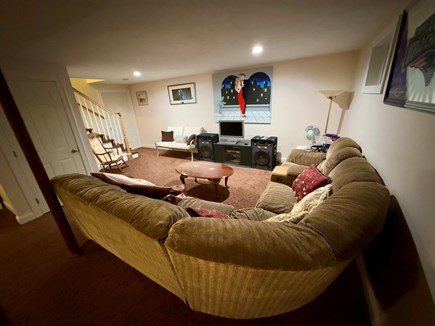 Dennis Cape Cod vacation rental - Basement Level Family Room