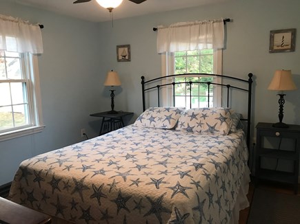South Dennis Cape Cod vacation rental - Second bedroom has Queen bed, tv and ceiling fan