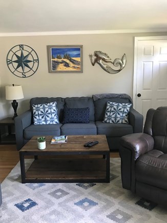 South Dennis Cape Cod vacation rental - Plenty of seating.  Queen size sleep sofa.