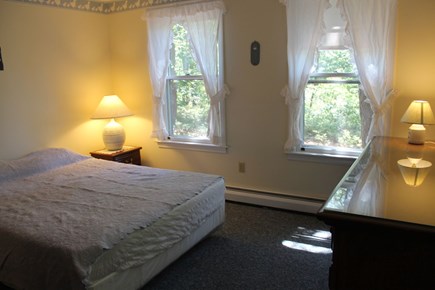 Wellfleet Cape Cod vacation rental - Master Bedroom Downstairs with queen size bed.