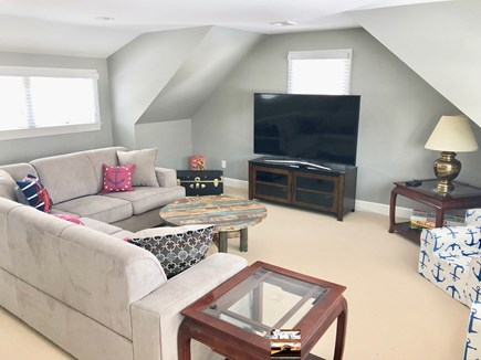 Chatham Cape Cod vacation rental - The bonus room features comfortable seating and big flatscreen TV