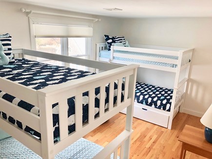 Chatham Cape Cod vacation rental - Second floor kids room with two sets of bunkbeds