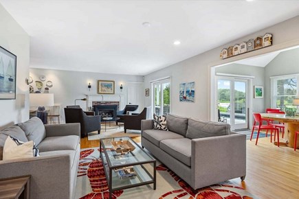 Chatham Cape Cod vacation rental - Another seating area near the dining room. Breakfast nook to the right.