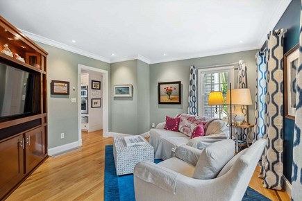 Chatham Cape Cod vacation rental - The first of two dens with big screen TV's. This one on the main level.