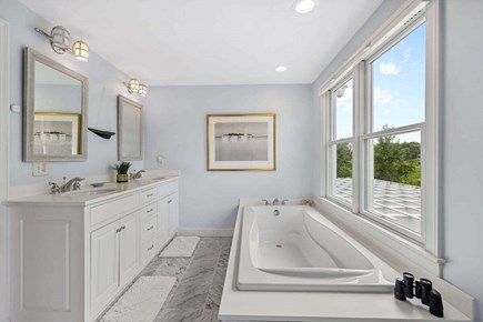Chatham Cape Cod vacation rental - Primary Bath on second level with views!