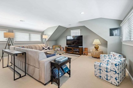 Chatham Cape Cod vacation rental - A separate stairway will take you to the bonus room above the garage.