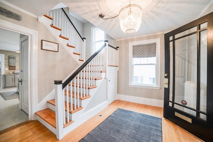 Downtown Plymouth MA vacation rental - Come in from the large front porch to the stylish entryway .
