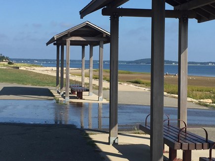 Downtown Plymouth MA vacation rental - Nelson Beach is less than a 1/2 mile walk from the home.