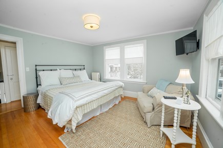 Downtown Plymouth MA vacation rental - King size bedroom.