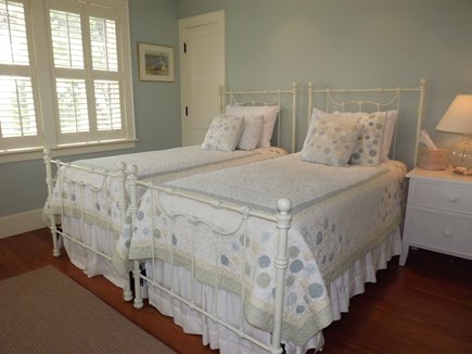 Chatham Cape Cod vacation rental - First level twin bedroom with bathroom en suite.