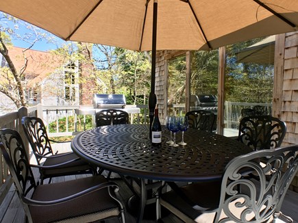 Brewster Cape Cod vacation rental - Patio table