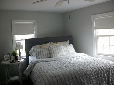 East Dennis Cape Cod vacation rental - Master bedroom and 1/2 bath