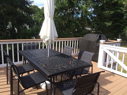 East Dennis Cape Cod vacation rental - Dining and gas grill