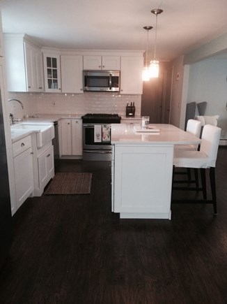 East Dennis Cape Cod vacation rental - Shiny new kitchen with island