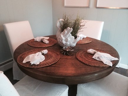East Dennis Cape Cod vacation rental - Kitchen table